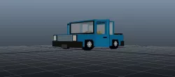 Minecraft Car 3D model
