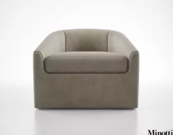 Minotti Quinn Armchair 3D model