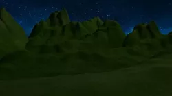 Mountains Low-poly  3D model