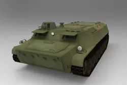 MT-LB Low-poly  3D model