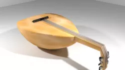 Musical Instrument Gambus 3D model