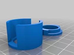 My Customized Parametric Coin Storage Tube(s) + Cap