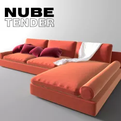 Nube Tender 3D model