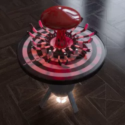 Nuclear bulb 3D model