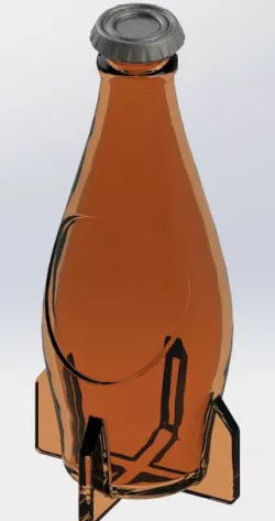 Nuka-Cola Fallout 4 props ready for 3d printing