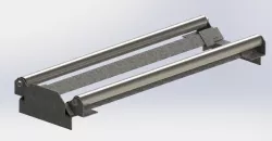 Pallet racking barrel holder