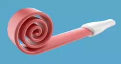 Party flute or party horn 3D model