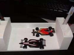 Pen and tool holder (Oval race cars)