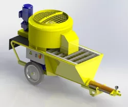 plastering machine