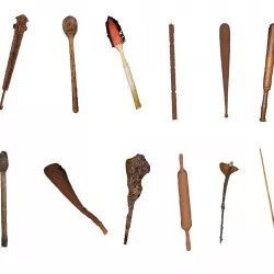 Pole arms set Low-poly  3D model