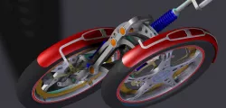 Projeto "Kit Duas Rodas dianteiras" para motos.