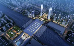 Railway terminal 3D model