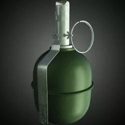 RGD 5 Frag grenade 3D model