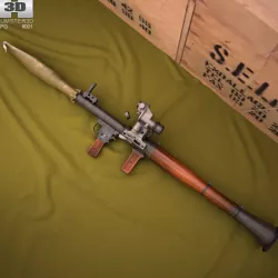 RPG-7 3D model