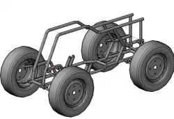 Russian ATV 3D frame