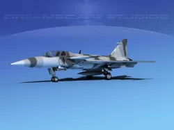 SAAB JAS 39 Gripen V10 3D model