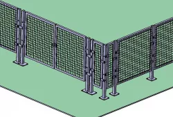 Safety Fence Layout