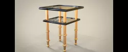 Side Table Low-poly  3D model