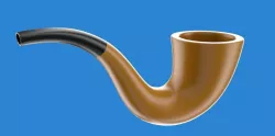 Smoking pipe 3D model