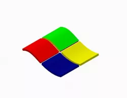 Splitting a face of a solid to apply different colours over it