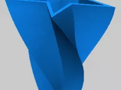 Star shaped vase