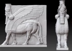 Statue 3D model