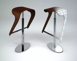 Stoolbar 3D model