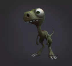 Stylized Dino 3D model