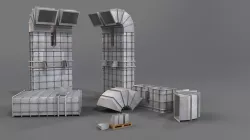 Suction air duct