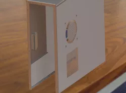 The PC case sheet metal shell