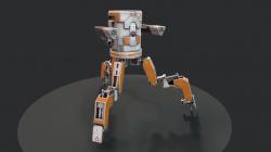 legged artillery mech 3d models 【 STLFinder