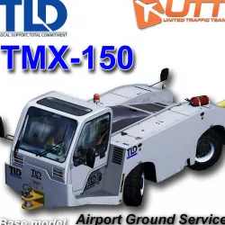TLD TMX-150 Push back apron tractor Low-poly  3D model