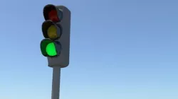 traffic light 3D model