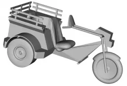 Trike or 3wheeler 3D model
