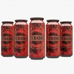 Tuborg Beer Can Low-poly  3D model