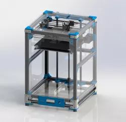 Ultimaker 2 Extended Aluminum Extrusion Clone