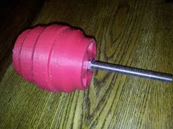 Vacuum powered turbine, 608 bearings, NO MACHINING.  Gas (air) Turbine