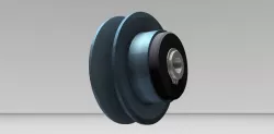Variable Pulley - Spring Mechanism 3D model