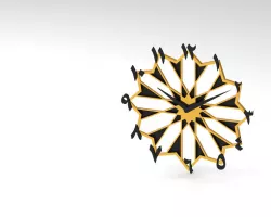 Wall clock design