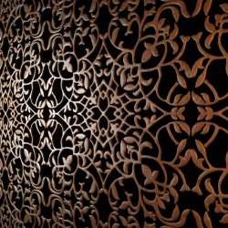 Wood decorative ceiling 3D model