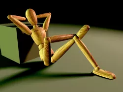 WOODEN PUPPET 3D model