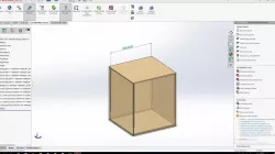 Wooden trash can