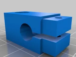 Y-ax Block rod clamp 8mm