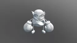 3DCG sculpt 　original