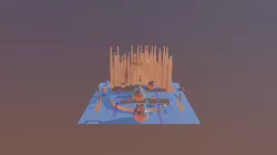 Abstract scene