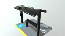 Accesible bus stop prototype