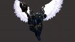 Archangel Gabriel Flying
