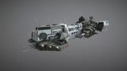 Assault Light Frigate - Military Space ship