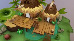 Assignment - environment handpainted