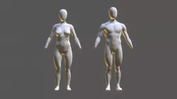 Blocagem Troncos Masculino e Feminino